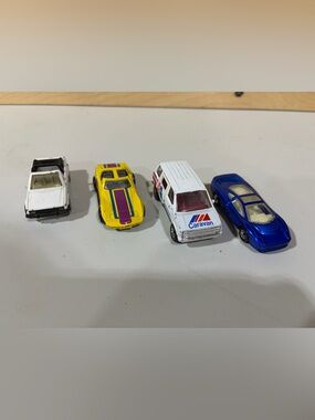 Vintage Matchbox Diecast Car Lot Corvette Escort Caravan Jaguar XJ220